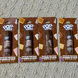 4 Pop Tarts Frosted Hot Fudge Flavored Lip Balms
